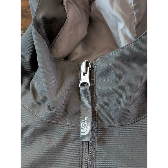 The North Face Jacket Girl's M (10-12) DryVent Gray Full Zip Hooded - Picture 5 of 15
